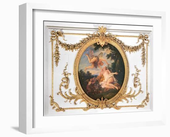 Zephyr and Flora, from the Salle de Conseil-Jean Francois de Troy-Framed Giclee Print