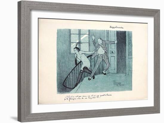 ZeppeIInade-Jean-Gabriel Domergue-Framed Premium Edition