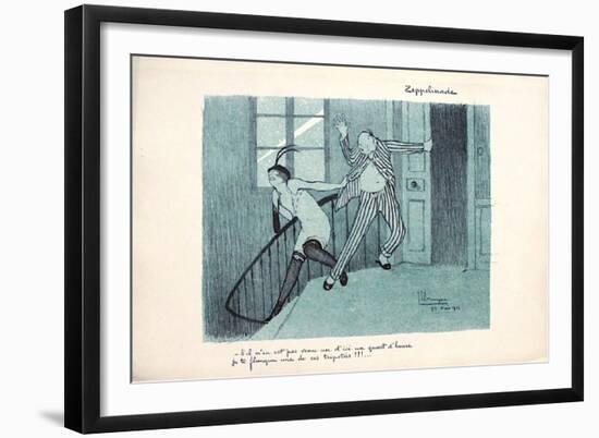 ZeppeIInade-Jean-Gabriel Domergue-Framed Premium Edition