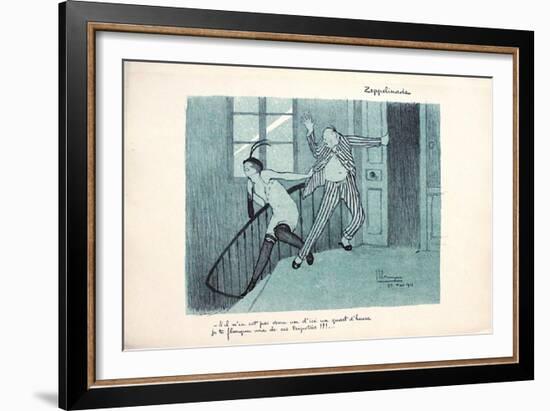 ZeppeIInade-Jean-Gabriel Domergue-Framed Premium Edition