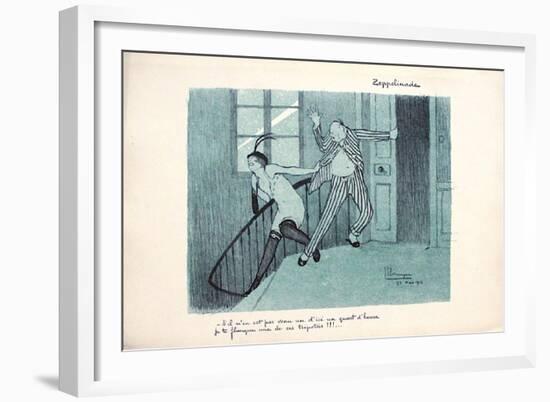 ZeppeIInade-Jean-Gabriel Domergue-Framed Premium Edition