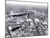 Zeppelin above Philadelphia-null-Mounted Photo