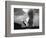 Zeppelin Hindenburg Burning in Lakehurst-null-Framed Photographic Print