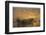 Zeppelin L15 Floats on the Thames-Donald Maxwell-Framed Photographic Print