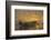 Zeppelin L15 Floats on the Thames-Donald Maxwell-Framed Photographic Print