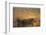 Zeppelin L15 Floats on the Thames-Donald Maxwell-Framed Photographic Print