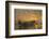 Zeppelin L15 Floats on the Thames-Donald Maxwell-Framed Photographic Print