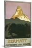 Zermatt, Matterhorn, Switzerland-Found Image Press-Mounted Giclee Print