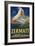 Zermatt Poster by Carl Moos-null-Framed Premium Giclee Print