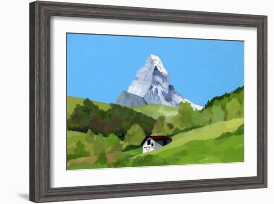 Zermatt, Switzerland,2015-Hiroyuki Izutsu-Framed Giclee Print