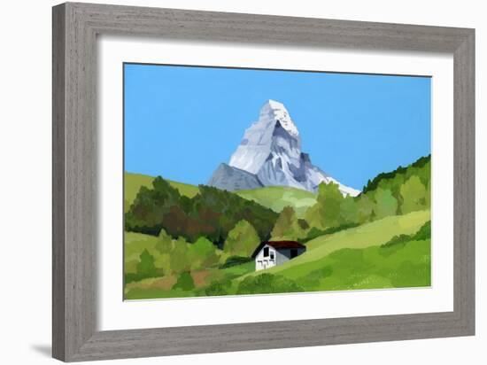 Zermatt, Switzerland,2015-Hiroyuki Izutsu-Framed Giclee Print