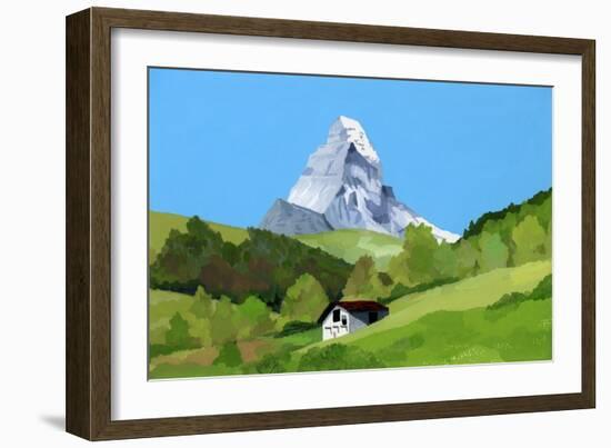 Zermatt, Switzerland,2015-Hiroyuki Izutsu-Framed Giclee Print