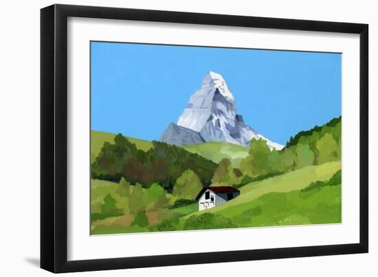 Zermatt, Switzerland,2015-Hiroyuki Izutsu-Framed Giclee Print