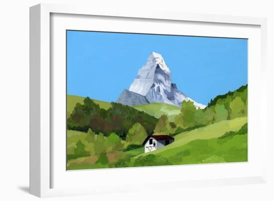 Zermatt, Switzerland,2015-Hiroyuki Izutsu-Framed Giclee Print