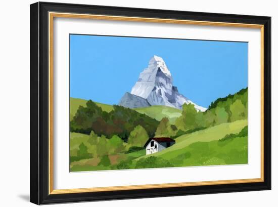 Zermatt, Switzerland,2015-Hiroyuki Izutsu-Framed Giclee Print