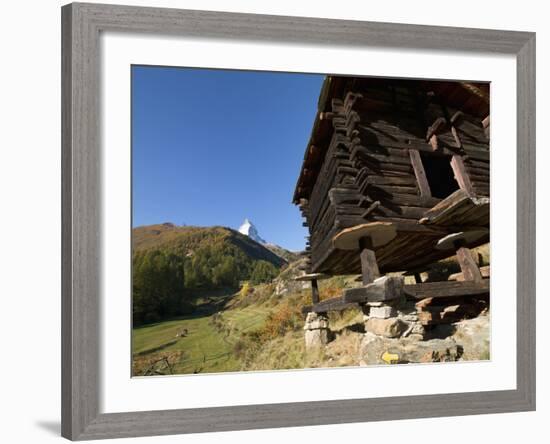 Zermatt, Valais, Swiss Alps, Switzerland, Europe-Angelo Cavalli-Framed Photographic Print