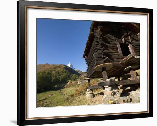 Zermatt, Valais, Swiss Alps, Switzerland, Europe-Angelo Cavalli-Framed Photographic Print