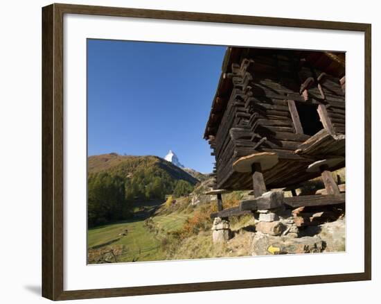 Zermatt, Valais, Swiss Alps, Switzerland, Europe-Angelo Cavalli-Framed Photographic Print