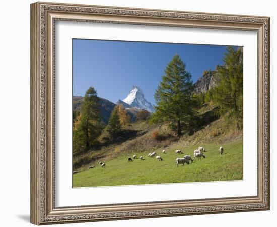 Zermatt, Valais, Swiss Alps, Switzerland, Europe-Angelo Cavalli-Framed Photographic Print