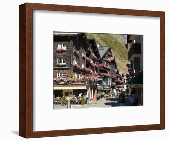 Zermatt, Valais, Swiss Alps, Switzerland, Europe-Angelo Cavalli-Framed Photographic Print