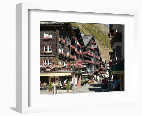 Zermatt, Valais, Swiss Alps, Switzerland, Europe-Angelo Cavalli-Framed Photographic Print