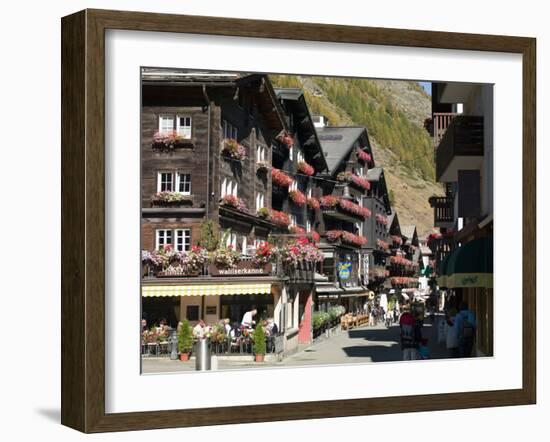 Zermatt, Valais, Swiss Alps, Switzerland, Europe-Angelo Cavalli-Framed Photographic Print