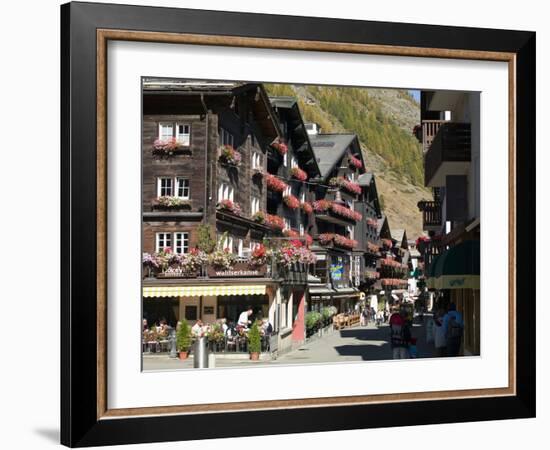 Zermatt, Valais, Swiss Alps, Switzerland, Europe-Angelo Cavalli-Framed Photographic Print