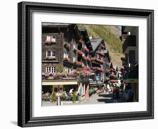 Zermatt, Valais, Swiss Alps, Switzerland, Europe-Angelo Cavalli-Framed Photographic Print