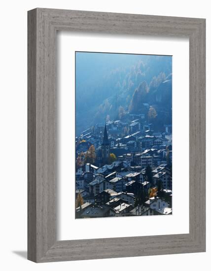 Zermatt, Valais, Swiss Alps, Switzerland, Europe-Christian Kober-Framed Photographic Print