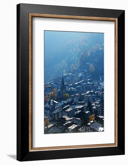 Zermatt, Valais, Swiss Alps, Switzerland, Europe-Christian Kober-Framed Photographic Print