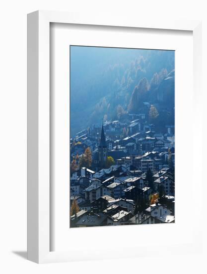 Zermatt, Valais, Swiss Alps, Switzerland, Europe-Christian Kober-Framed Photographic Print