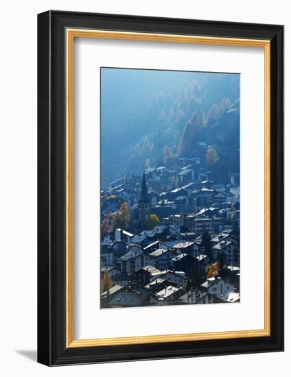 Zermatt, Valais, Swiss Alps, Switzerland, Europe-Christian Kober-Framed Photographic Print