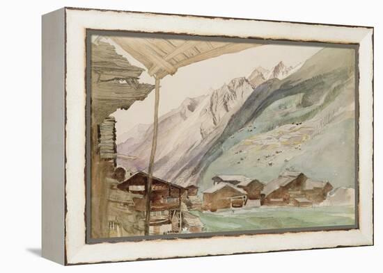 Zermatt-John Ruskin-Framed Premier Image Canvas