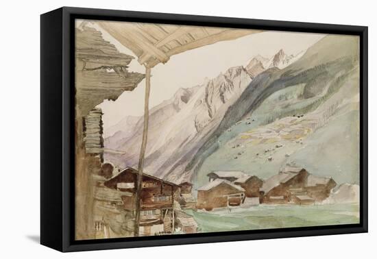 Zermatt-John Ruskin-Framed Premier Image Canvas