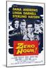 Zero Hour!, from Left: Linda Darnell, Sterling Hayden, Dana Andrews, Peggy King, 1957-null-Mounted Art Print