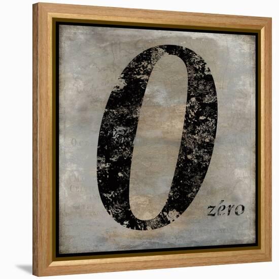 zero-Oliver Jeffries-Framed Stretched Canvas