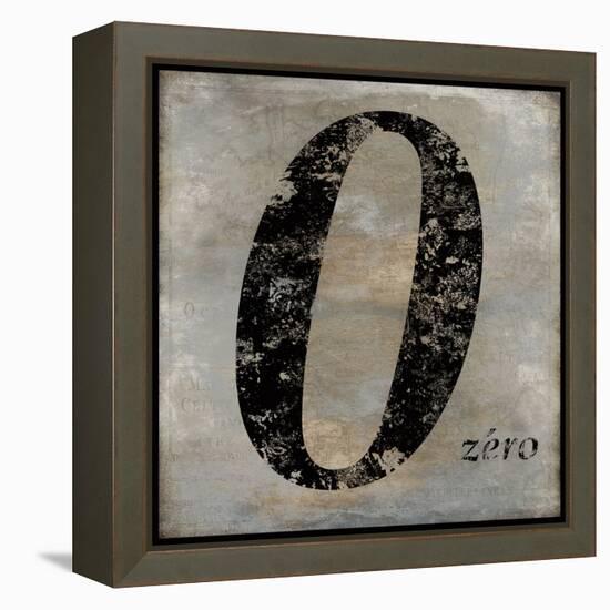 zero-Oliver Jeffries-Framed Stretched Canvas