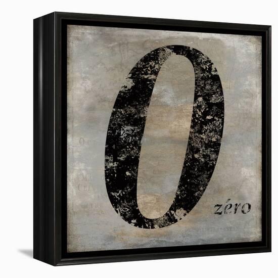 zero-Oliver Jeffries-Framed Stretched Canvas