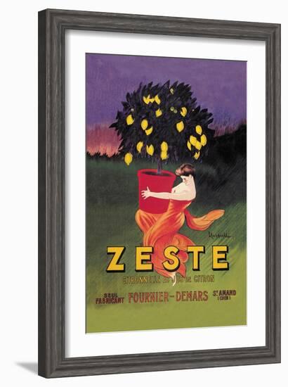 Zeste-Leonetto Cappiello-Framed Art Print