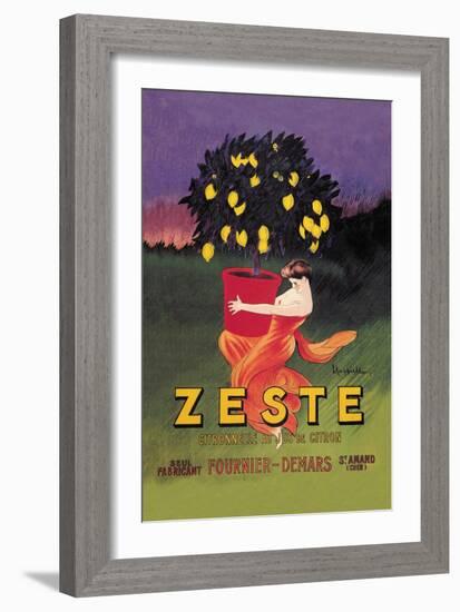 Zeste-Leonetto Cappiello-Framed Art Print