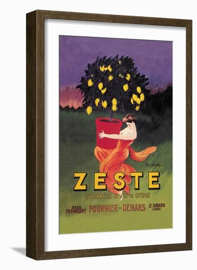 Zeste-Leonetto Cappiello-Framed Art Print