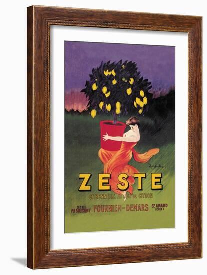 Zeste-Leonetto Cappiello-Framed Art Print