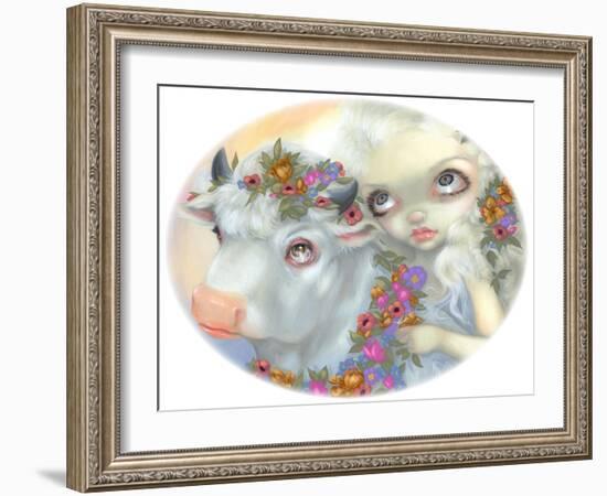 Zeus and Europa-Jasmine Becket-Griffith-Framed Art Print