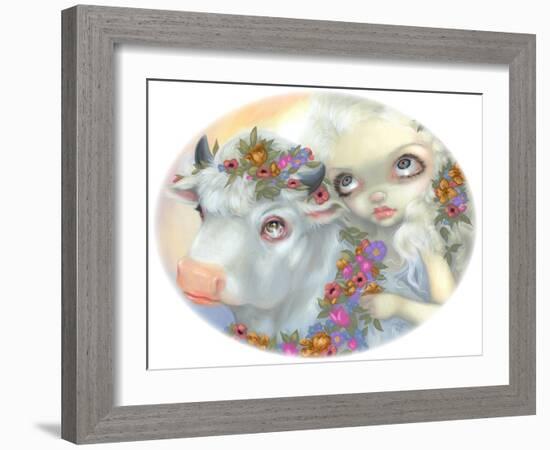 Zeus and Europa-Jasmine Becket-Griffith-Framed Art Print