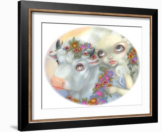 Zeus and Europa-Jasmine Becket-Griffith-Framed Art Print