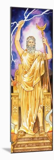 Zeus (Greek), Jupiter (Roman), Mythology-Encyclopaedia Britannica-Mounted Art Print