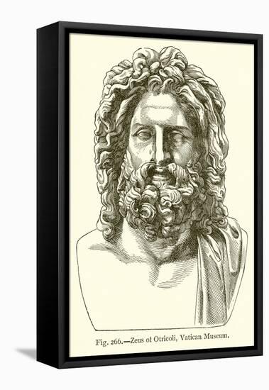 Zeus of Otricoli, Vatican Museum-null-Framed Premier Image Canvas