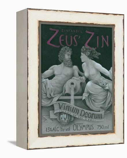Zeus' Zin-Kurt Peterson-Framed Stretched Canvas
