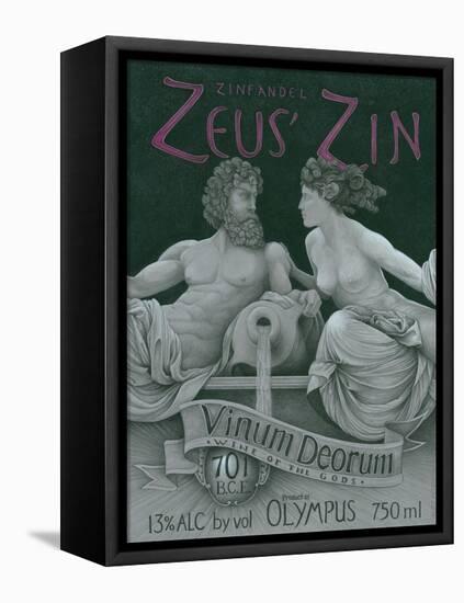 Zeus' Zin-Kurt Peterson-Framed Stretched Canvas