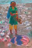 Saxophone in the Subway-Zhang Yong Xu-Giclee Print